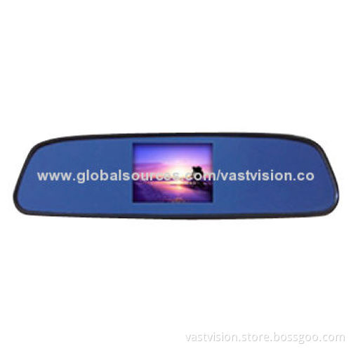 3.5-inch Universal Rear-view Mirror Monitor with Ratio 4:3
